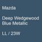 Preview: Mazda, Deep Wedgewood Blue Metallic, LL / 23W.